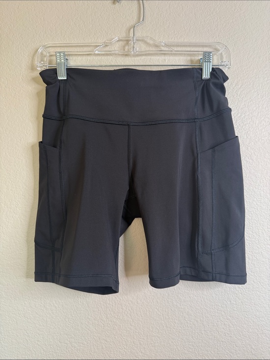 Athleta Pants - Athleta Ultimate Stash II 7” short black medium EUC